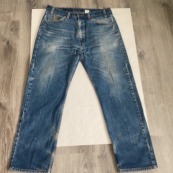 Vintage Levis 505 Jeans  Size 38 x 30 Orange Tab - Picture 7 of 14